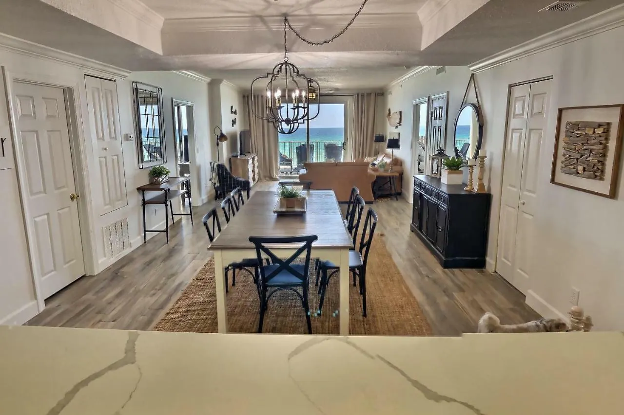 Apartment Barefoot Bliss - Beachfront Condo - Sleeps 12 Panama City Beach