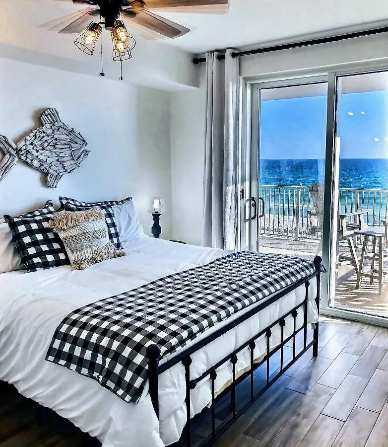 Barefoot Bliss - Beachfront Condo - Sleeps 12 Panama City Beach Apartment