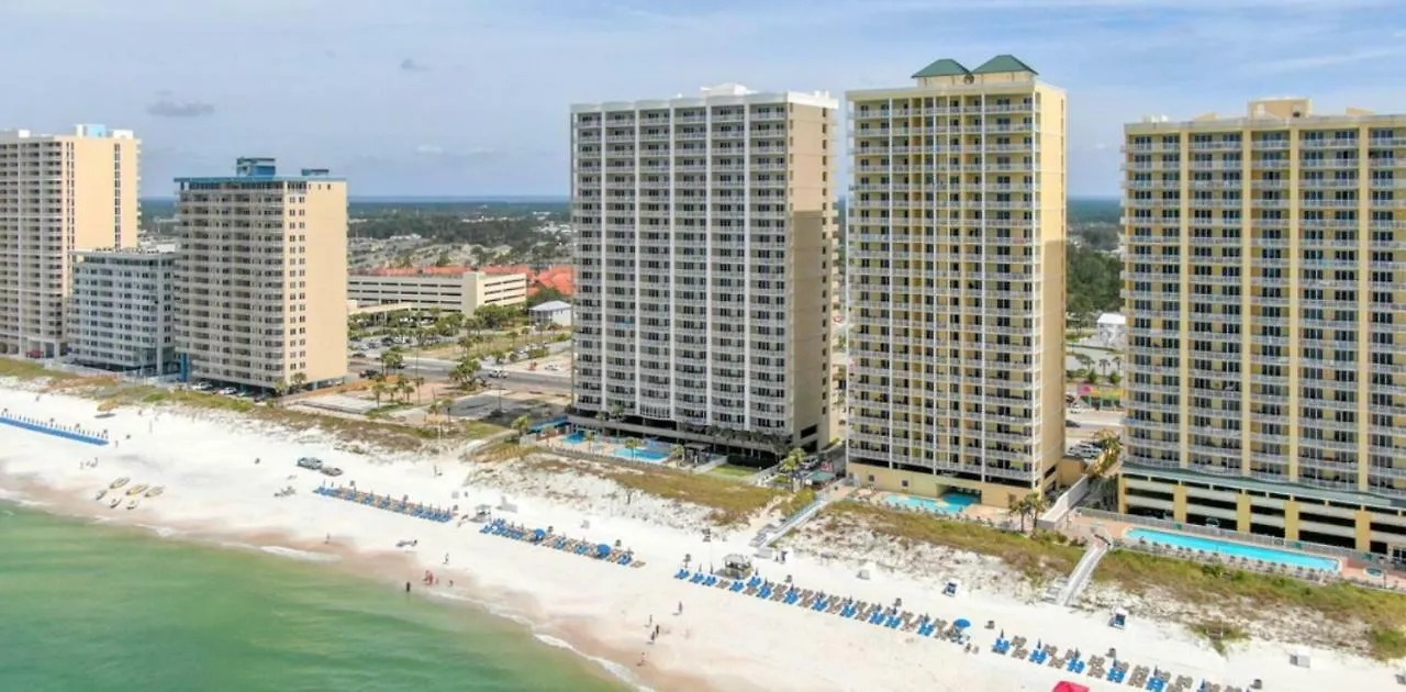 Barefoot Bliss - Beachfront Condo - Sleeps 12 Panama City Beach Apartment